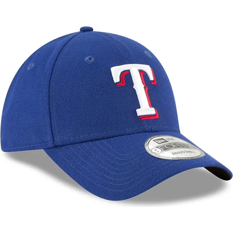 lippikset-kaareva-sininen-saadettava-nauha-9forty-the-league-texas-rangers-mlb-new-era