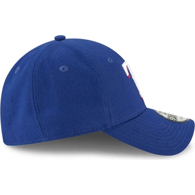 lippikset-kaareva-sininen-saadettava-nauha-9forty-the-league-texas-rangers-mlb-new-era