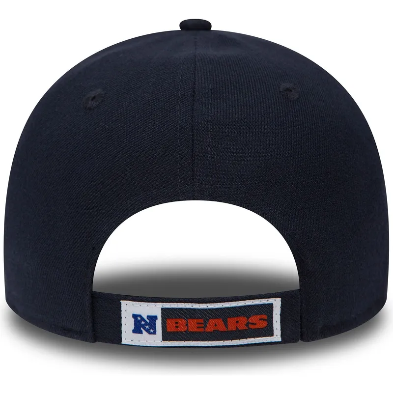 lippikset-kaareva-laivastonsininen-saadettava-nauha-9forty-the-league-chicago-bears-nfl-new-era