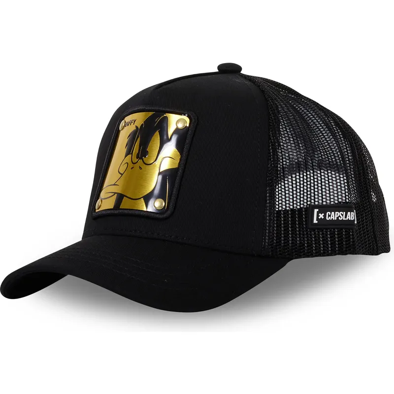 cap-kaareva-black-snapback-daffy-duck-looney-tunes-capslab cap-kaareva-black-snapback-daffy-duck-looney-tunes-capslab