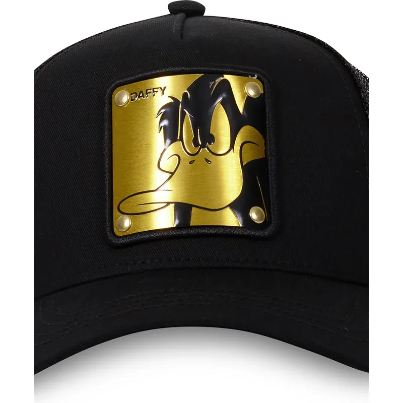 cap-kaareva-black-snapback-daffy-duck-looney-tunes-capslab cap-kaareva-black-snapback-daffy-duck-looney-tunes-capslab
