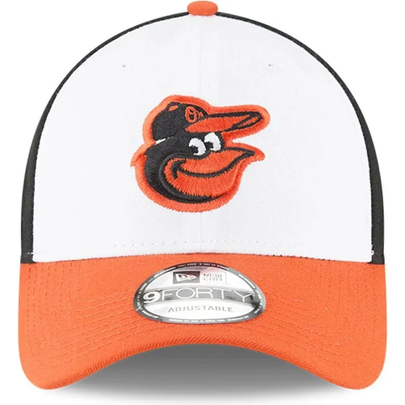 lippikset-kaareva-valkoinen-saadettava-nauha-9forty-the-league-baltimore-orioles-mlb-new-era lippikset-kaareva-valkoinen-saadettava-nauha-9forty-the-league-baltimore-orioles-mlb-new-era