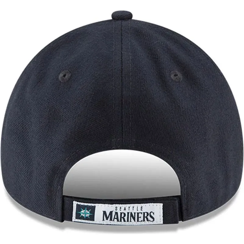 lippikset-kaareva-laivastonsininen-saadettava-nauha-9forty-the-league-seattle-mariners-mlb-new-era