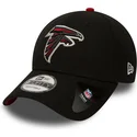 lippikset-kaareva-musta-saadettava-nauha-9forty-the-league-atlanta-falcons-nfl-new-era