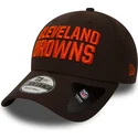cap-kaareva-brown-adjustable-strap-9forty-the-league-cleveland-browns-nfl-new-era