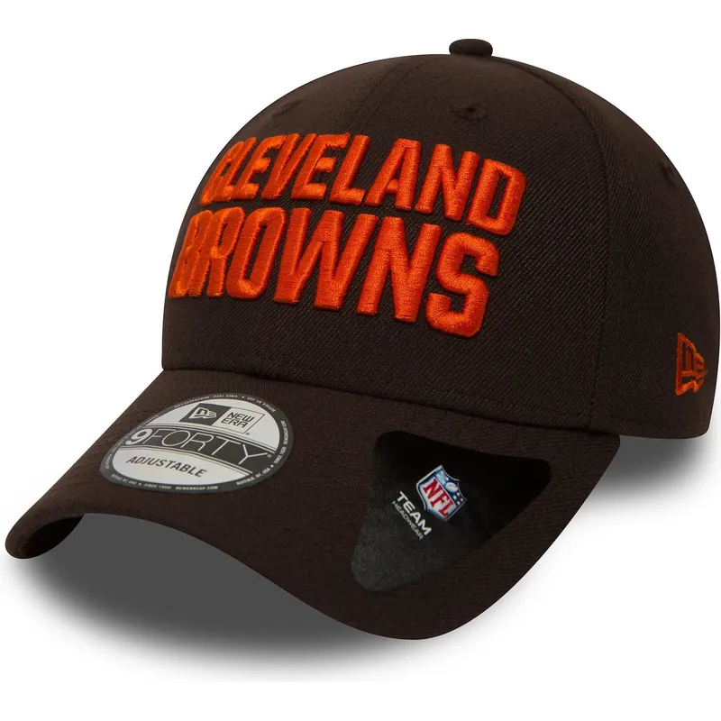 cap-kaareva-brown-adjustable-strap-9forty-the-league-cleveland-browns-nfl-new-era