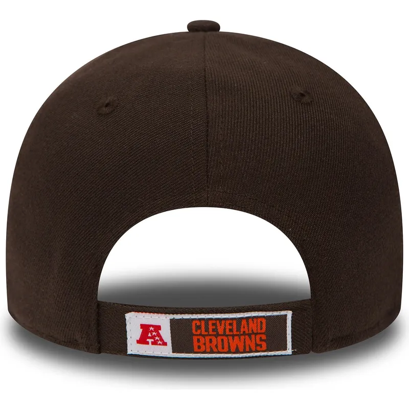 cap-kaareva-brown-adjustable-strap-9forty-the-league-cleveland-browns-nfl-new-era
