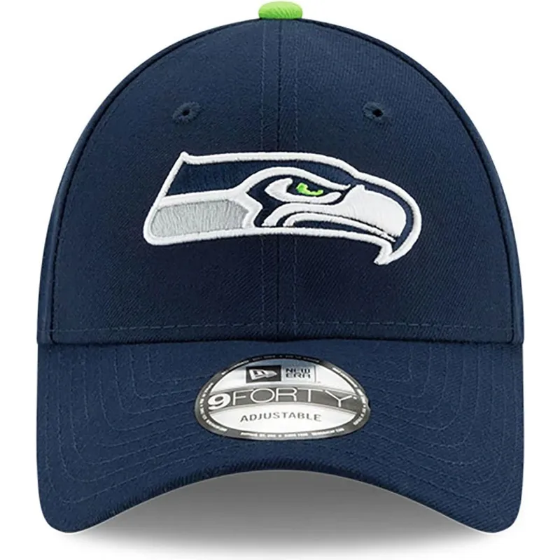 lippikset-kaareva-laivastonsininen-saadettava-nauha-9forty-the-league-seattle-seahawks-nfl-new-era lippikset-kaareva-laivastonsininen-saadettava-nauha-9forty-the-league-seattle-seahawks-nfl-new-era