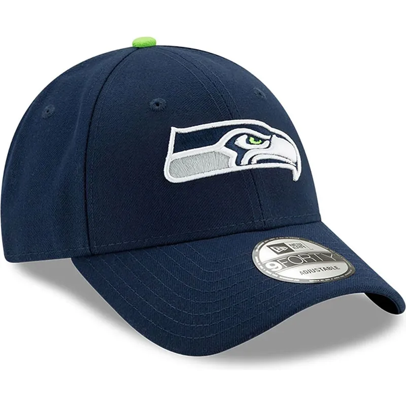 lippikset-kaareva-laivastonsininen-saadettava-nauha-9forty-the-league-seattle-seahawks-nfl-new-era lippikset-kaareva-laivastonsininen-saadettava-nauha-9forty-the-league-seattle-seahawks-nfl-new-era