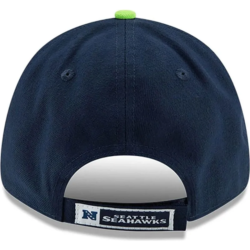 lippikset-kaareva-laivastonsininen-saadettava-nauha-9forty-the-league-seattle-seahawks-nfl-new-era lippikset-kaareva-laivastonsininen-saadettava-nauha-9forty-the-league-seattle-seahawks-nfl-new-era