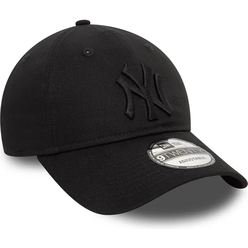 cap-kaareva-black-adjustable-strap-9twenty-league-essential-new-york-yankees-mlb-new-era cap-kaareva-black-adjustable-strap-9twenty-league-essential-new-york-yankees-mlb-new-era