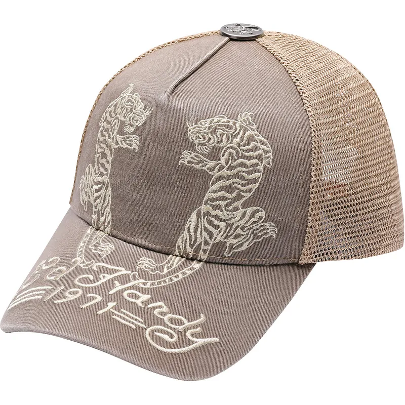 lippikset-kaareva-rekka-beige-snapback-desert-tiger-ed-hardy lippikset-kaareva-rekka-beige-snapback-desert-tiger-ed-hardy