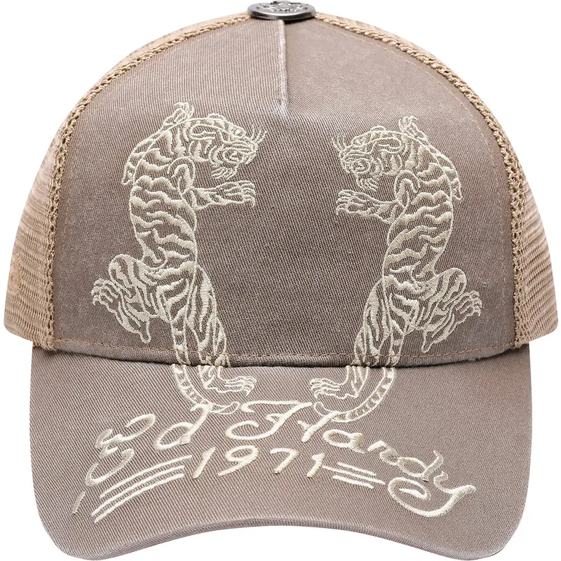 lippikset-kaareva-rekka-beige-snapback-desert-tiger-ed-hardy lippikset-kaareva-rekka-beige-snapback-desert-tiger-ed-hardy