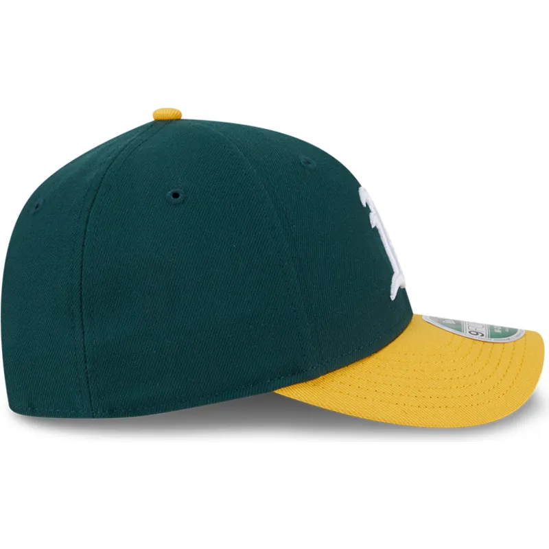 lippikset-kaareva-vihrea-snapback-9forty-m-crown-player-replica-oakland-athletics-mlb-new-era