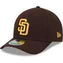 lippikset-kaareva-ruskea-snapback-9forty-m-crown-player-replica-san-diego-padres-mlb-new-era