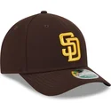 lippikset-kaareva-ruskea-snapback-9forty-m-crown-player-replica-san-diego-padres-mlb-new-era