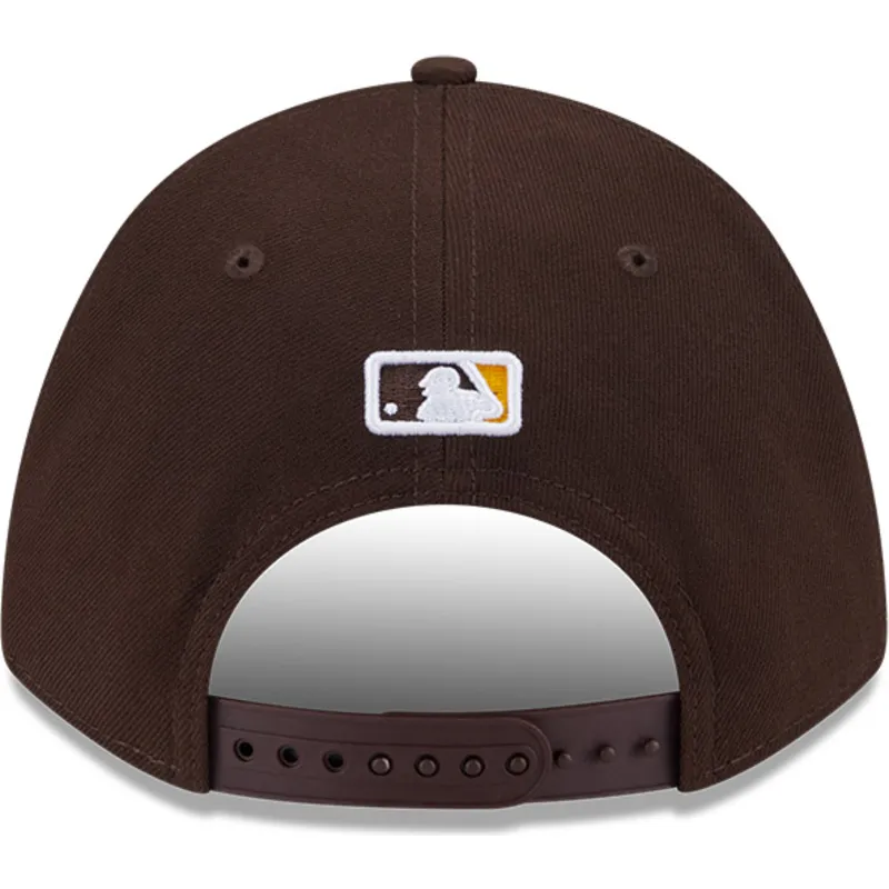 cap-kaareva-brown-snapback-9forty-m-crown-player-replica-san-diego-padres-mlb-new-era cap-kaareva-brown-snapback-9forty-m-crown-player-replica-san-diego-padres-mlb-new-era