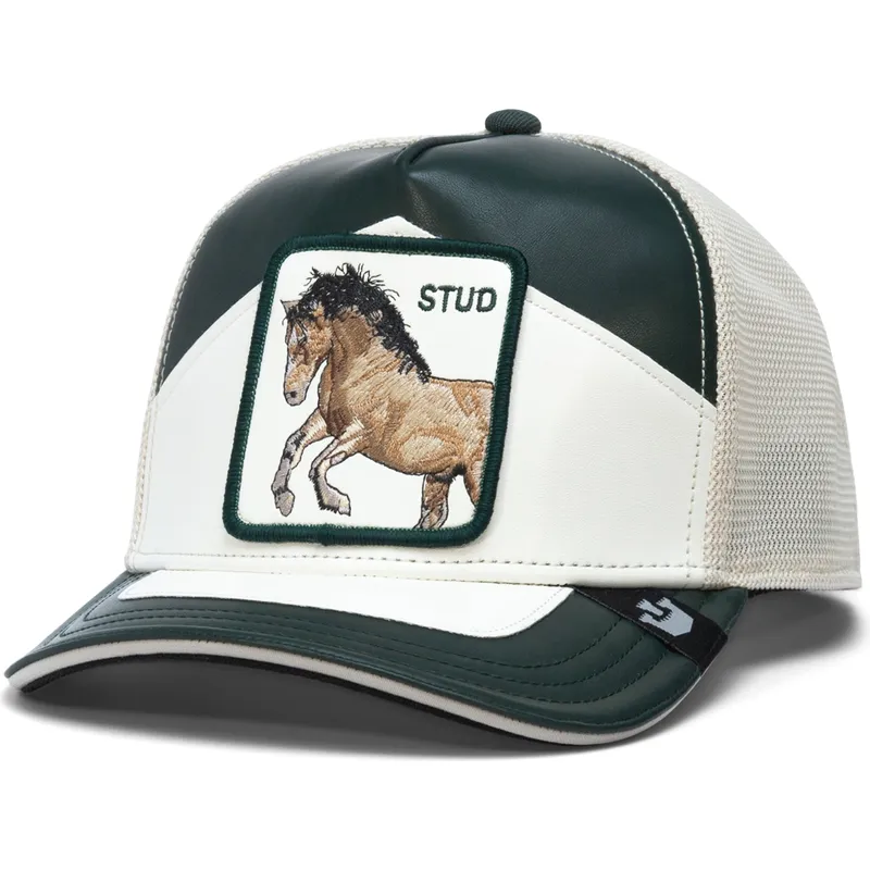lippikset-kaareva-rekka-musta-snapback-moto-lamba-stud-the-farm-goorin-bros