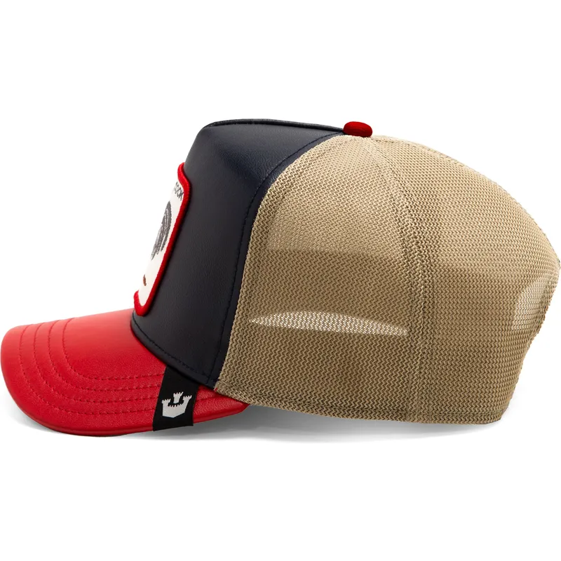 lippikset-kaareva-rekka-laivastonsininen-snapback-shleather-cock-the-farm-goorin-bros lippikset-kaareva-rekka-laivastonsininen-snapback-shleather-cock-the-farm-goorin-bros