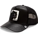 lippikset-kaareva-rekka-musta-snapback-shleather-panther-the-farm-goorin-bros