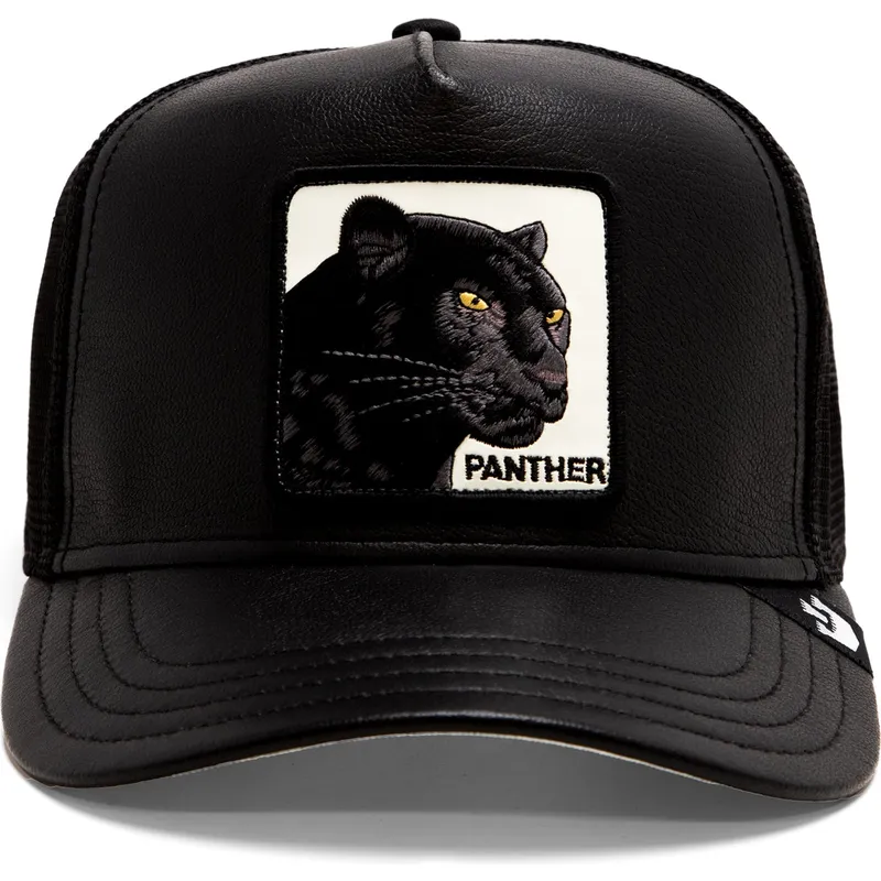 lippikset-kaareva-rekka-musta-snapback-shleather-panther-the-farm-goorin-bros
