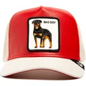lippikset-kaareva-rekka-punainen-snapback-bad-shleather-boy-the-farm-goorin-bros