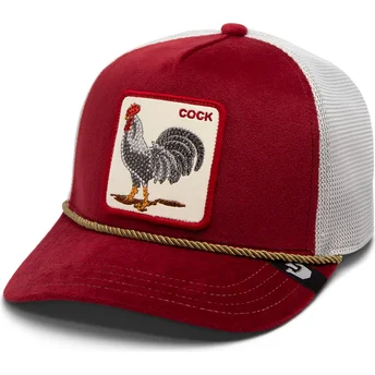 Lippikset kaareva rekka punainen snapback Cock Garnet Rooster The Farm Jewel Tones The Farm Goorin Bros.
