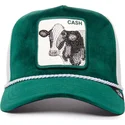 lippikset-kaareva-rekka-vihrea-snapback-cash-emerald-cow-the-farm-jewel-tones-the-farm-goorin-bros