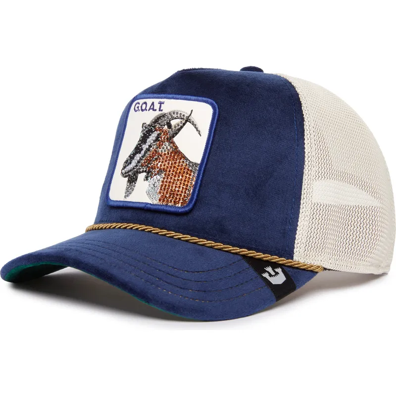 lippikset-kaareva-rekka-sininen-snapback-sapphire-goat-the-farm-jewel-tones-the-farm-goorin-bros