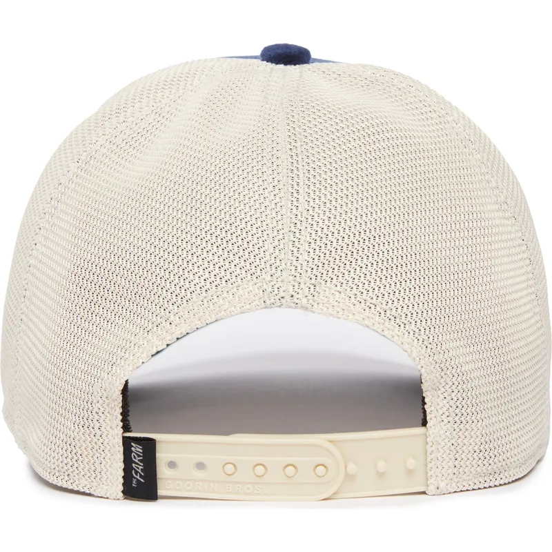 lippikset-kaareva-rekka-sininen-snapback-sapphire-goat-the-farm-jewel-tones-the-farm-goorin-bros