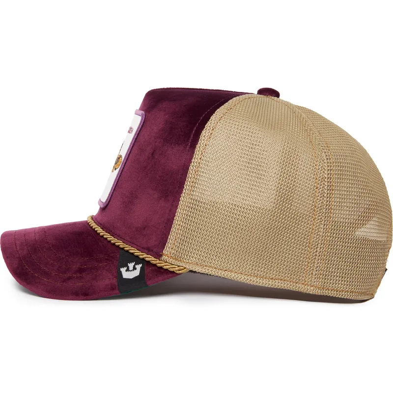 lippikset-kaareva-rekka-violetti-snapback-amethyst-queen-the-farm-jewel-tones-the-farm-goorin-bros