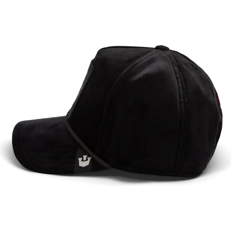 lippikset-kaareva-musta-snapback-panther-royalty-the-farm-goorin-bros lippikset-kaareva-musta-snapback-panther-royalty-the-farm-goorin-bros
