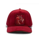 lippikset-kaareva-punainen-snapback-royalty-the-farm-goorin-bros