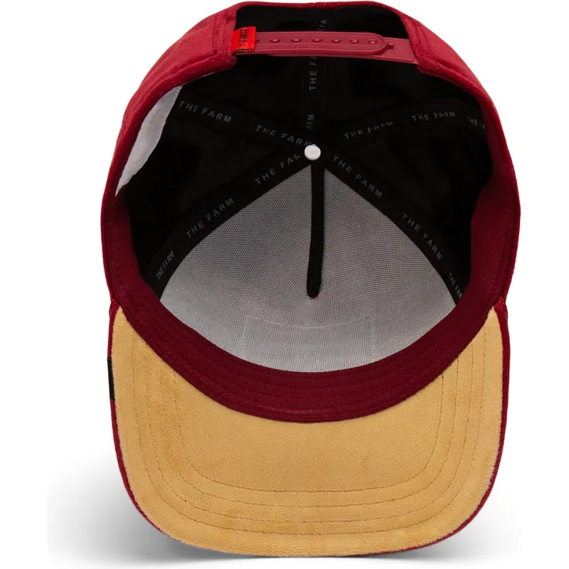 lippikset-kaareva-punainen-snapback-royalty-the-farm-goorin-bros lippikset-kaareva-punainen-snapback-royalty-the-farm-goorin-bros