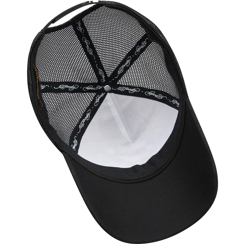 lippikset-kaareva-rekka-musta-snapback-love-kills-slowly-ed-hardy