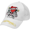 lippikset-kaareva-rekka-valkoinen-snapback-love-kills-slowly-ed-hardy
