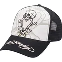 lippikset-kaareva-rekka-musta-snapback-death-before-ed-hardy