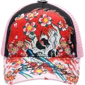 lippikset-kaareva-rekka-vaaleanpunainen-snapback-ghost-ed-hardy