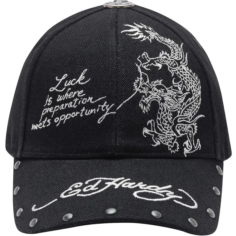 lippikset-kaareva-musta-saadettava-nauha-lucky-ed-hardy