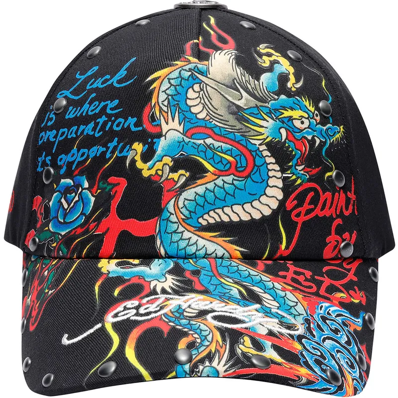 cap-kaareva-black-adjustable-strap-ed-hardy cap-kaareva-black-adjustable-strap-ed-hardy