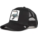 lippikset-kaareva-rekka-musta-snapback-deadly-the-deadliest-scorpion-the-farm-goorin-bros