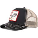 lippikset-kaareva-rekka-musta-snapback-rooster-the-farm-goorin-bros