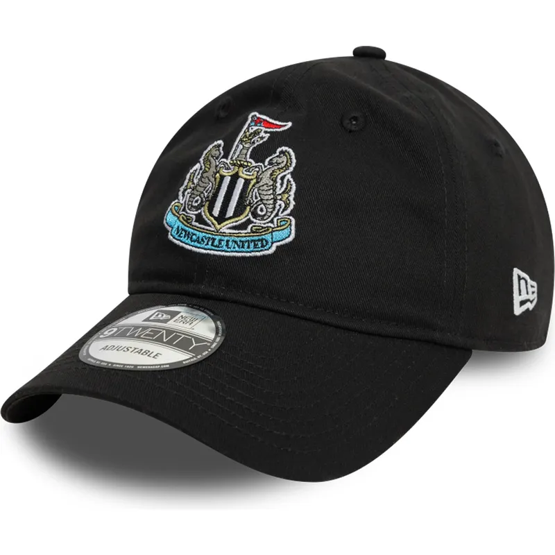 cap-kaareva-black-adjustable-strap-9twenty-core-newcastle-united-football-club-premier-league-new-era cap-kaareva-black-adjustable-strap-9twenty-core-newcastle-united-football-club-premier-league-new-era