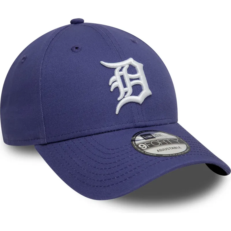 lippikset-kaareva-violetti-saadettava-nauha-9forty-league-essential-detroit-tigers-mlb-new-era
