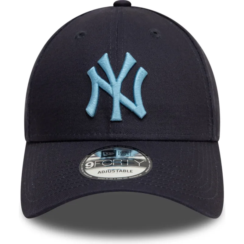 lippikset-kaareva-laivastonsininen-saadettava-nauha-9forty-league-essential-new-york-yankees-mlb-new-era