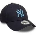 lippikset-kaareva-laivastonsininen-saadettava-nauha-9forty-league-essential-new-york-yankees-mlb-new-era