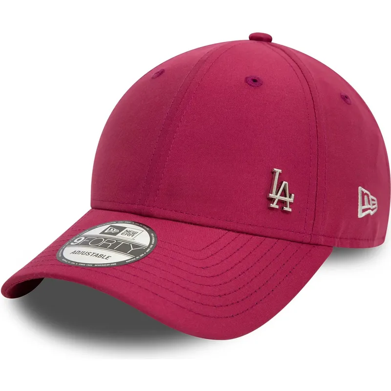 lippikset-kaareva-punainen-saadettava-nauha-9forty-flawless-los-angeles-dodgers-mlb-new-era