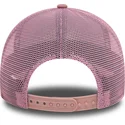 lippikset-kaareva-rekka-vaaleanpunainen-snapback-9forty-a-frame-league-essential-new-york-yankees-mlb-new-era