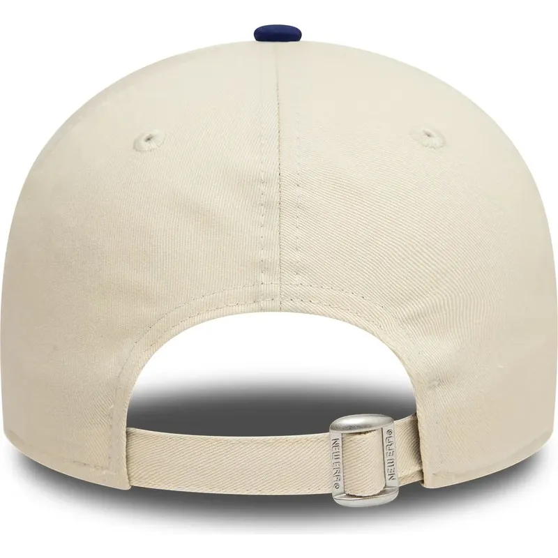lippikset-kaareva-beige-saadettava-nauha-9forty-colour-block-los-angeles-dodgers-mlb-new-era