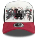 lippikset-kaareva-rekka-monivarinen-snapback-9forty-a-frame-graphic-los-angeles-dodgers-mlb-new-era